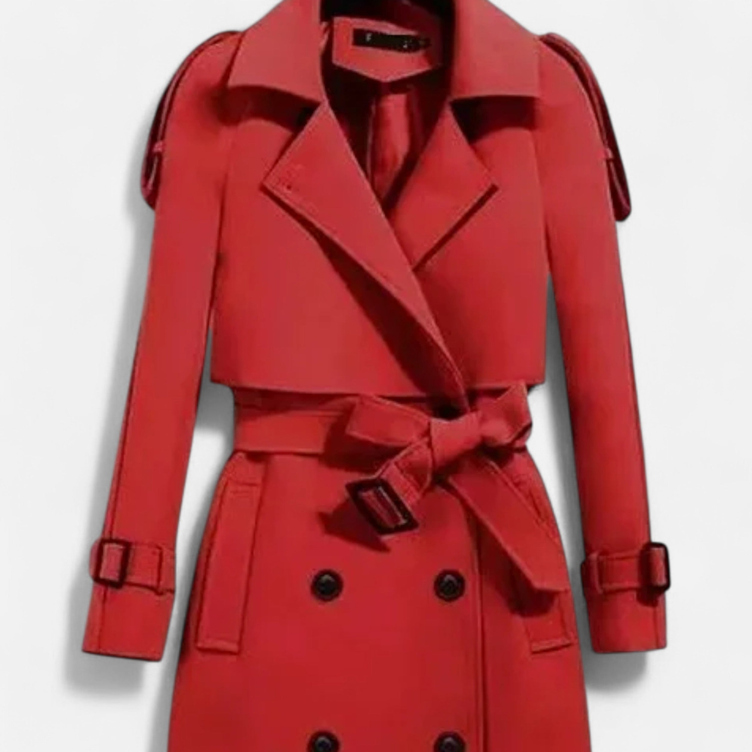 La Cartiera | Women’s Double-Breasted Belted Trench Coat
