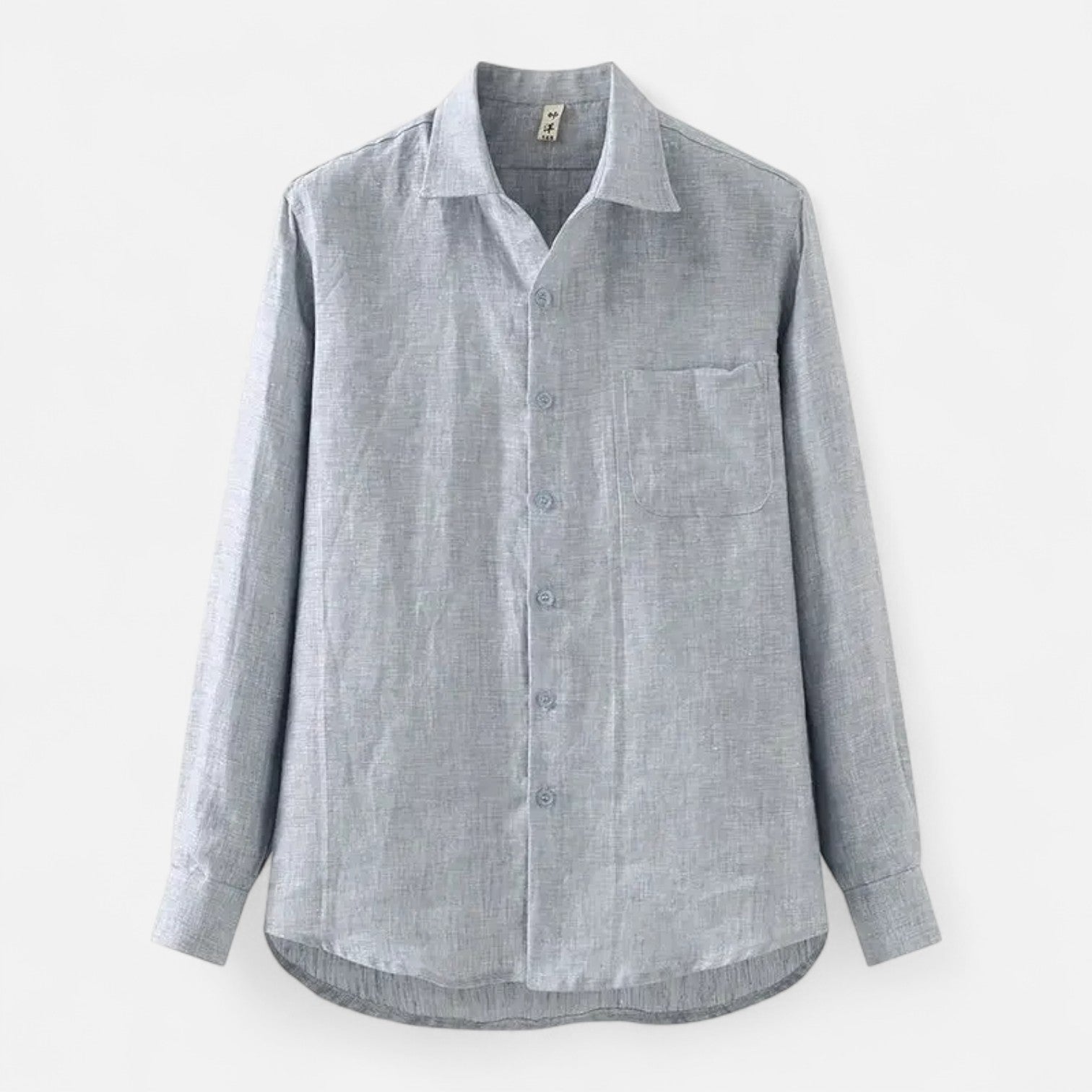 La Cartiera | Loose‑Fit Linen Shirt – Sandstone Heritage