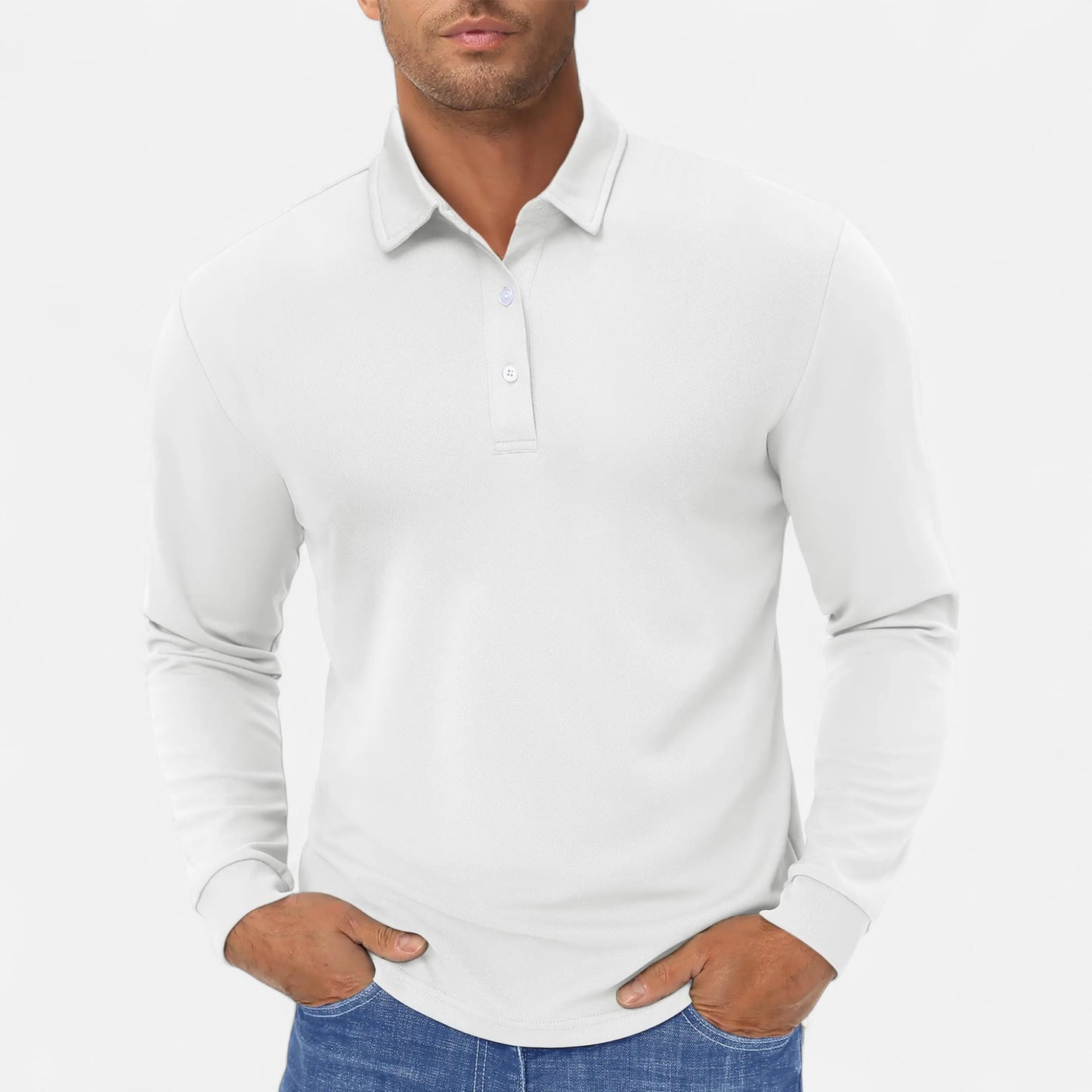 La Cartiera | Men’s Long-Sleeve Quick-Dry Polo Shirt