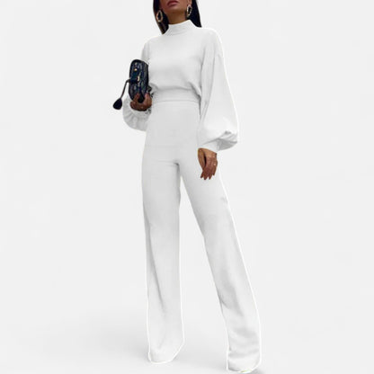 La Cartiera | Women’s Wide-Leg High-Waist Jumpsuit