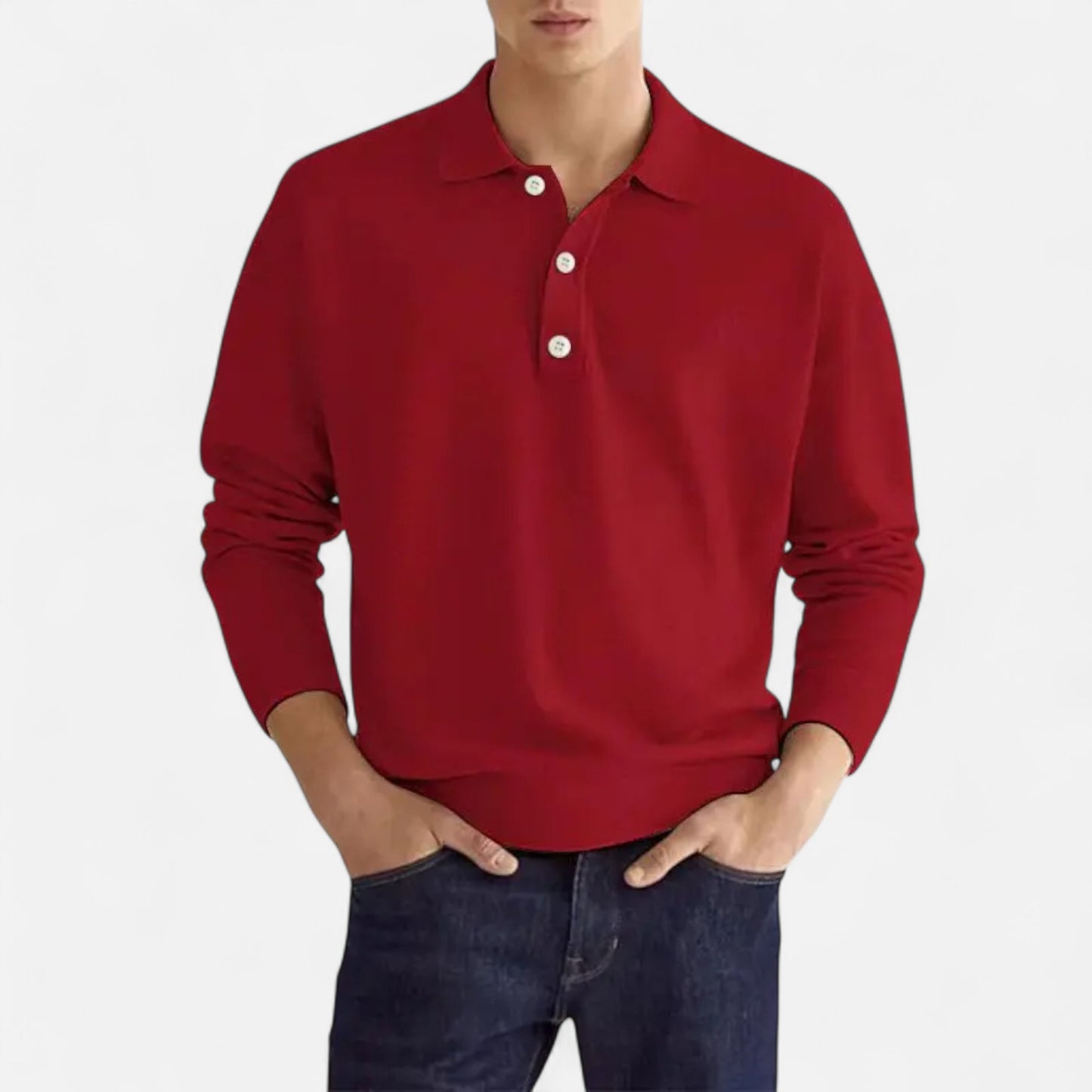 La Cartiera | Men’s Long-Sleeve Polo Shirt