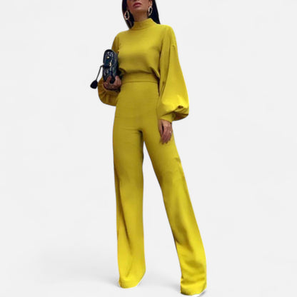 La Cartiera | Women’s Wide-Leg High-Waist Jumpsuit